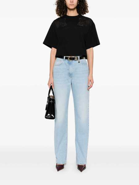 Blugi drepti Elisabetta Franchi JEANS Light Blue Femei (BM 16809551) 2