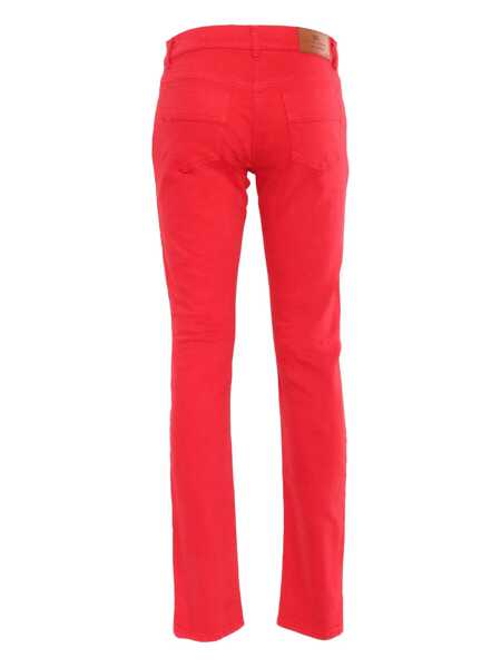 Blugi drepti Elisabetta Franchi JEANS Red Femei (BM 16809632) 2
