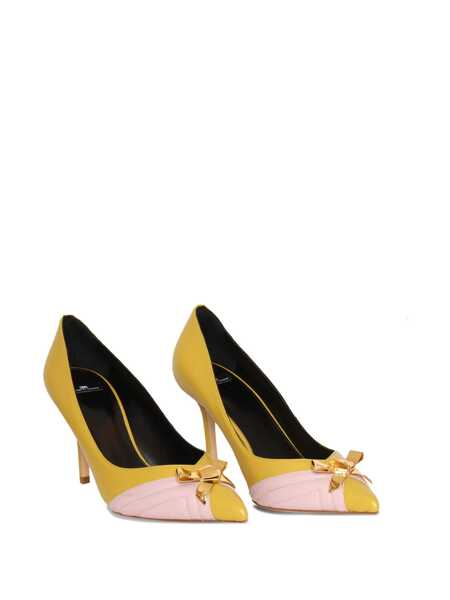 Pantofi cu toc Elisabetta Franchi Yellow pumps shoes Yellow Femei (BM 16809638) 2