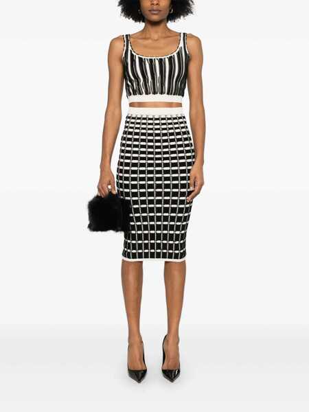 Topuri Elisabetta Franchi TRICOT TOP Black   Femei (BM 16809650) 2