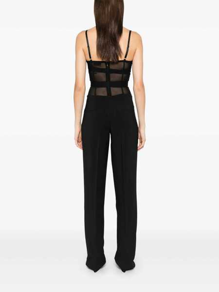 Salopete Elisabetta Franchi Black elegant jumpsuit Black   Femei (BM 16809662) 4
