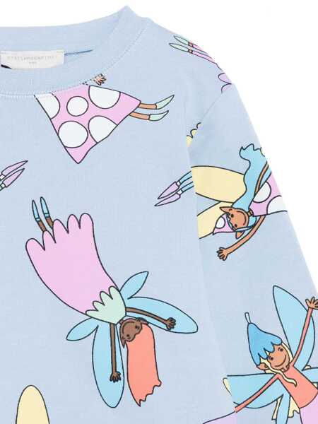 Bluze de trening Stella McCartney SWEATSHIRT Light Blue Fete (BM 16809689) 3