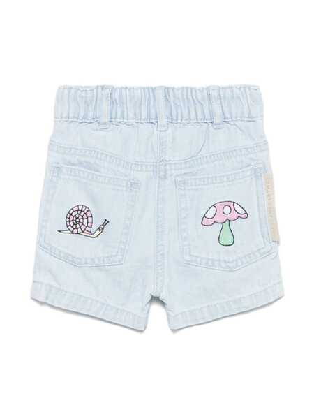 Pantaloni scurti Stella McCartney SHORTS Light Blue Fete (BM 16809695) 2