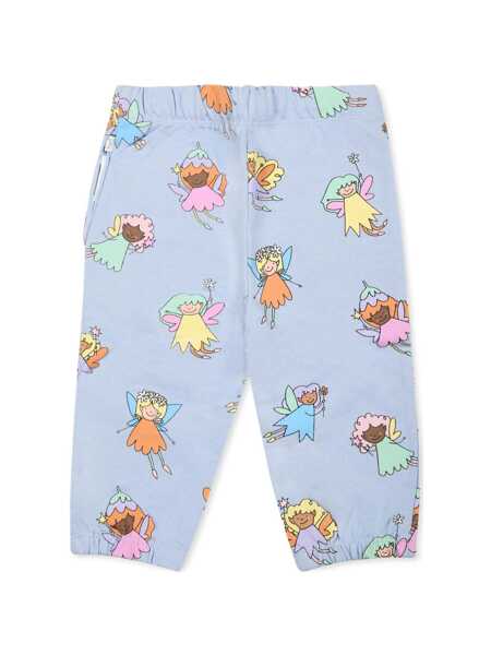 Pantaloni de trening Stella McCartney JOGGERS Light Blue Fete (BM 16809698) 2