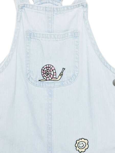 Salopete Stella McCartney DUNGAREE Light Blue Fete (BM 16809740) 3