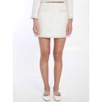 Fuste Bouclé Mini Skirt Femei