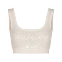 Topuri P.A.R.O.S.H. Cotton Crop Top Femei