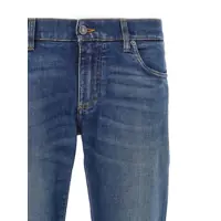 Blugi Dolce & Gabbana pentru Barbati - Blugi Dolce & Gabbana Dolce & Gabbana Logo Embroidery Jeans BLUE Barbati (BM 16811816) - B-mall.ro