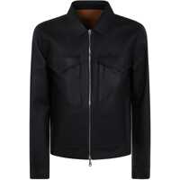 Geci Desa 1972 Leather Reversible Boxy Jacket Clothing Barbati