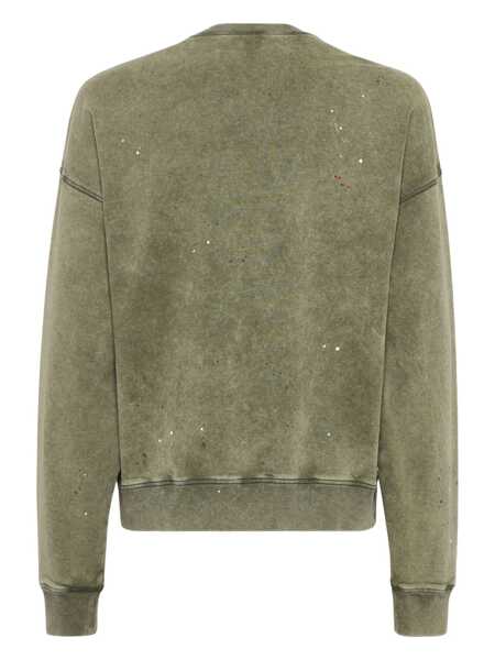 Pulovere DSQUARED2 DSQUARED2 Cypro Fit Sweatshirt GREEN Barbati (BM 16813691) 2