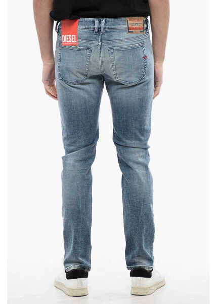 Blugi slim fit Diesel Low Waisted Skinny Fit 1979 Sleenker Jeans 16Cm L.32 Blue Barbati (BM 16815207) 2