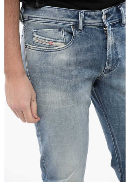 Blugi slim fit Diesel Low Waisted Skinny Fit 1979 Sleenker Jeans 16Cm L.32 Blue Barbati (BM 16815207) 3