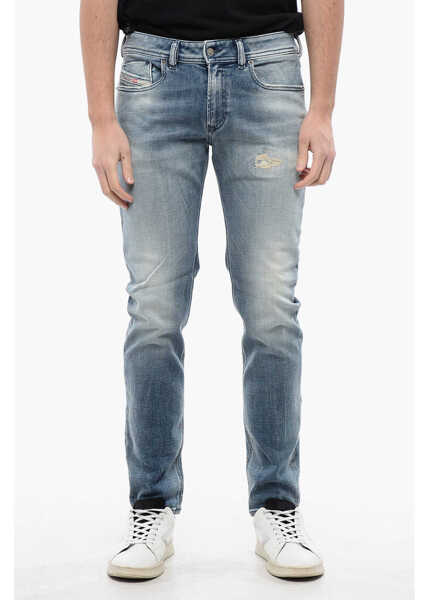 Blugi slim fit Diesel Low Waisted Skinny Fit 1979 Sleenker Jeans 16Cm L.32 Blue Barbati (BM 16815207) 1