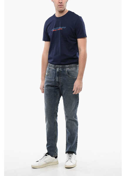 Blugi drepti Diesel Stretch Fabric 2030 D-Krooley Jogg Jeans 16Cm Blue Barbati (BM 16815213) 4