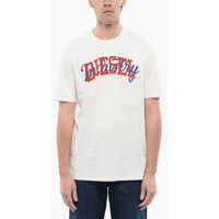 Tricouri Red Tag Cotton Crew-Neck T-Just-N10 T-Shirt With Velvet Logo Barbati