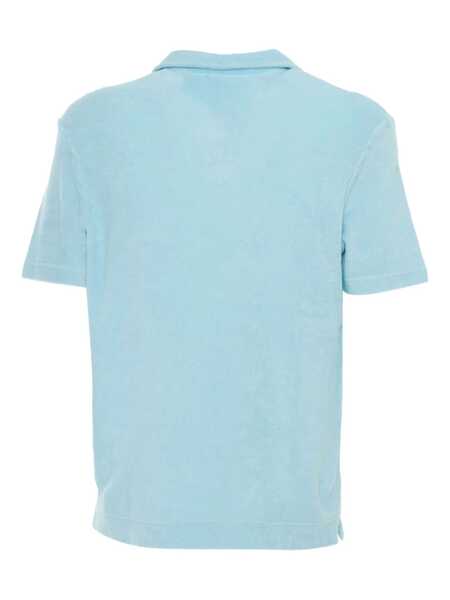 Tricouri Polo Fedeli POLO S/S KNITTED MAN Light Blue Barbati (BM 16815257) 2