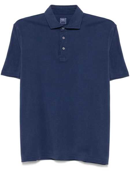 Tricouri Polo Fedeli POLO-SHIRT S/S KNITTED MAN Blue Barbati (BM 16815299) 1
