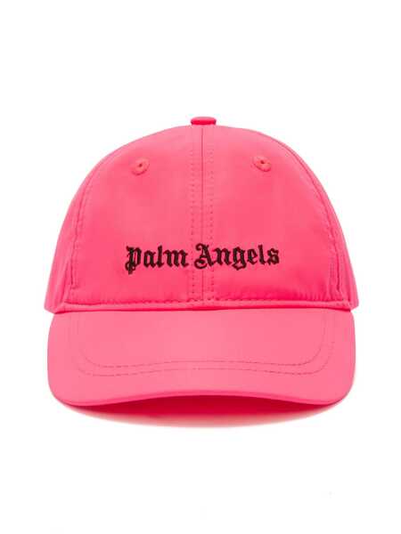 Sepci Palm Angels LOGO BASEBALL CAP FUCHSIA FLUO BLACK Fuchsia Fete (BM 16815791) 1