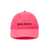 Palm Angels LOGO BASEBALL CAP FUCHSIA FLUO BLACK Fuchsia
