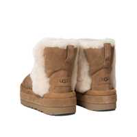 Bocanci UGG Dama - Bocanci UGG UGG Ankle Boots BROWN Femei (BM 16816085) - B-mall.ro