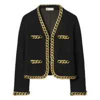 Sacouri Tory Burch 'Kendra Chain' Blazer Femei