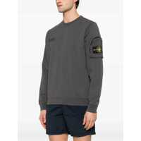 Pulovere Stone Island pentru Barbati - Pulovere Stone Island Stone Island Military Pocket Sweatshirt Grey Barbati (BM 16817084) - B-mall.ro
