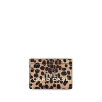 Portofele Marc Jacobs The Cheetah Leather Cardholder Femei