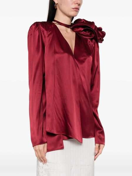 Bluze Magda Butrym Magda Butrym Blouse 02 Blouse Red Femei (BM 16817489) 3