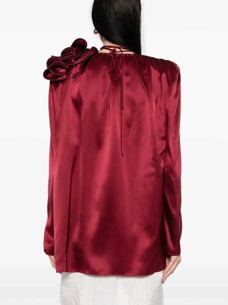 Bluze Magda Butrym Magda Butrym Blouse 02 Blouse Red Femei (BM 16817489) 4