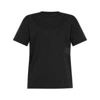 Tricouri Alexander Wang Essential Jsy Ss T-Shirt W/ Puff Logo & Bound Neck Clothing Femei