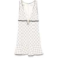 Rochii Elisabetta Franchi Lozenge Mini Dress Femei