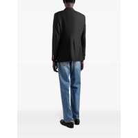Geci Dolce & Gabbana pentru Barbati - Geci Dolce & Gabbana Black Jacket With Logo Application On Chest In Fabric Man Black Barbati (BM 16819289) - B-mall.ro