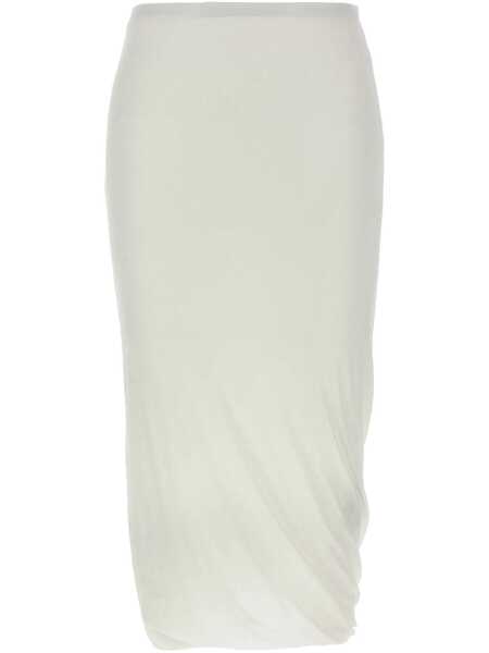 Fuste Jil Sander Jil Sander Twisted Midi Skirt WHITE Femei (BM 16819628) 1