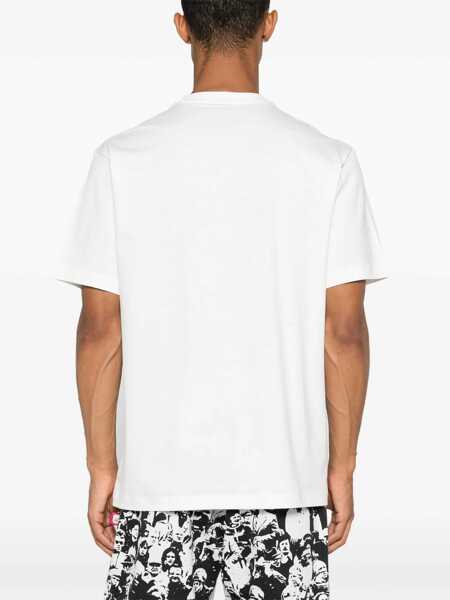 Topuri Y-3 Y-3 Adidas  T-Shirts And Polos White Barbati (BM 16819742) 4