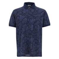 Tricouri Polo Etro Polo Paisley Flowers Barbati