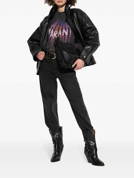 Blugi Isabel Marant Isabel Marant toile Janet Jeans Black Femei (BM 16820999) 5