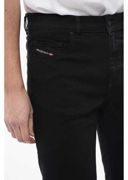 Blugi slim fit Diesel Library Slim Fit 2021-Nc Bootcut Jeans 20Cm L.32 Black Barbati (BM 16822224) 3