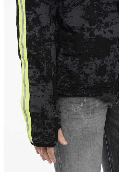 Jachete Diesel Red Tag Sport Camouflage Amwt-Byron-Wt13 Jacket With Reflect Multicolor Barbati (BM 16822272) 4