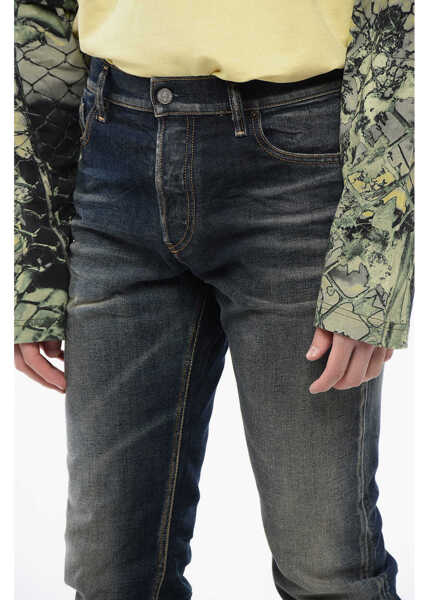 Blugi slim fit Diesel Mid Waist Slim Fit 1995 D-Sark Jeans 17Cm L32 Blue Barbati (BM 16822770) 3