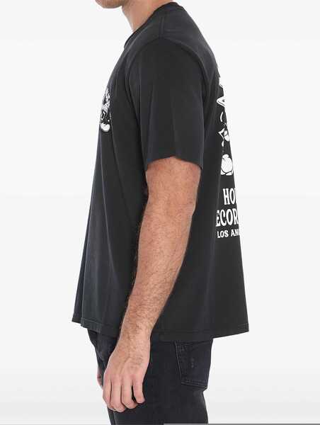 Tricouri AMIRI Amiri Music Record T-Shirt BLACK Barbati (BM 16823025) 2