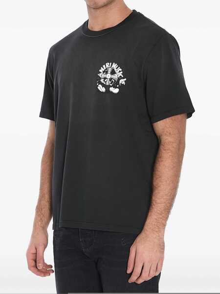 Tricouri AMIRI Amiri Music Record T-Shirt BLACK Barbati (BM 16823025) 4