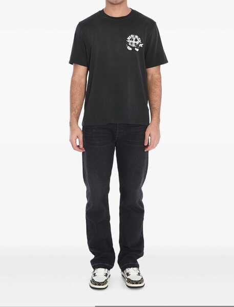 Tricouri AMIRI Amiri Music Record T-Shirt BLACK Barbati (BM 16823025) 5