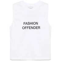 Topuri Victoria Beckham 'Slogan' Tank Top Femei