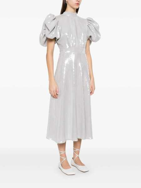 Rochii ROTATE Birger Christensen Rotate Birger Christensen Sequin Midi Dress GRAY Femei (BM 16825028) 3
