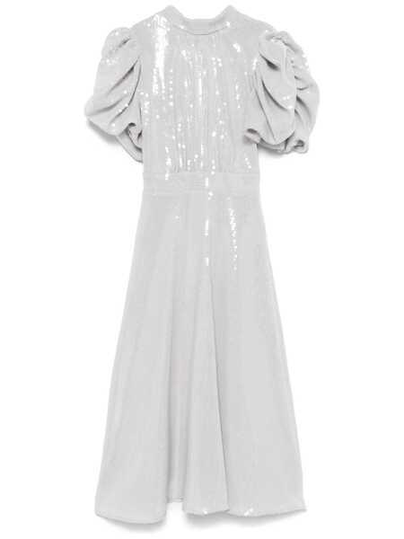 Rochii ROTATE Birger Christensen Rotate Birger Christensen Sequin Midi Dress GRAY Femei (BM 16825028) 1
