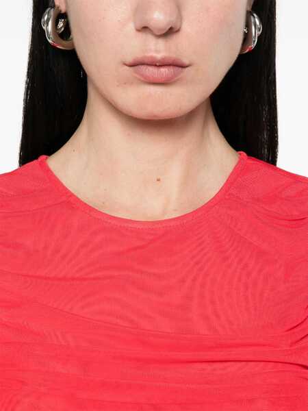 Rochii ROTATE Birger Christensen Rotate Birger Christensen Midi Dress RED Femei (BM 16825091) 5