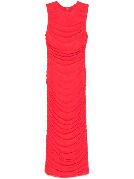 Rochii ROTATE Birger Christensen Rotate Birger Christensen Midi Dress RED Femei (BM 16825091) 1