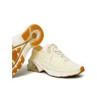 Sneakers Tory Burch Dama - Sneakers Tory Burch Tory Burch Good Luck Woven Trainer Sneakers WHITE Femei (BM 16825526) - B-mall.ro