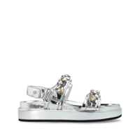 Sandale Tory Burch Kira Patent Leather Sandals Femei
