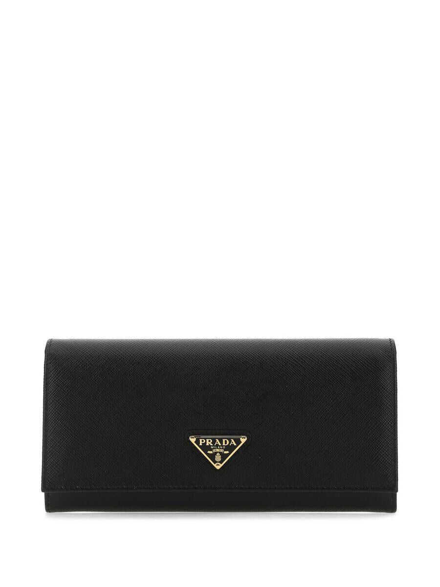 Portofele Prada Prada Saffiano Large Wallet Accessories Black Femei (BM 16826273) 1
